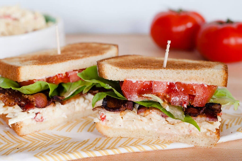 BLT with White Cheddar Pimento Cheese