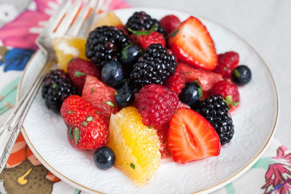 Berry Basil Fruit Salad