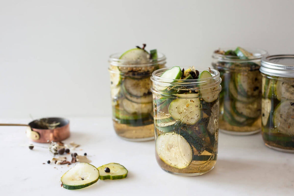 Crisp Old South Cucumber Lime Pickles