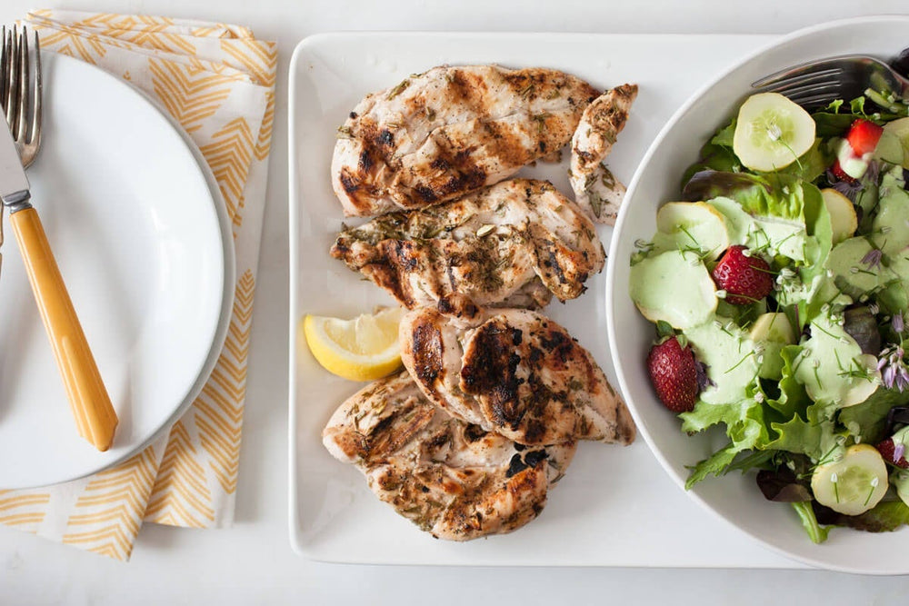 Grilled Chicken with Rosemary