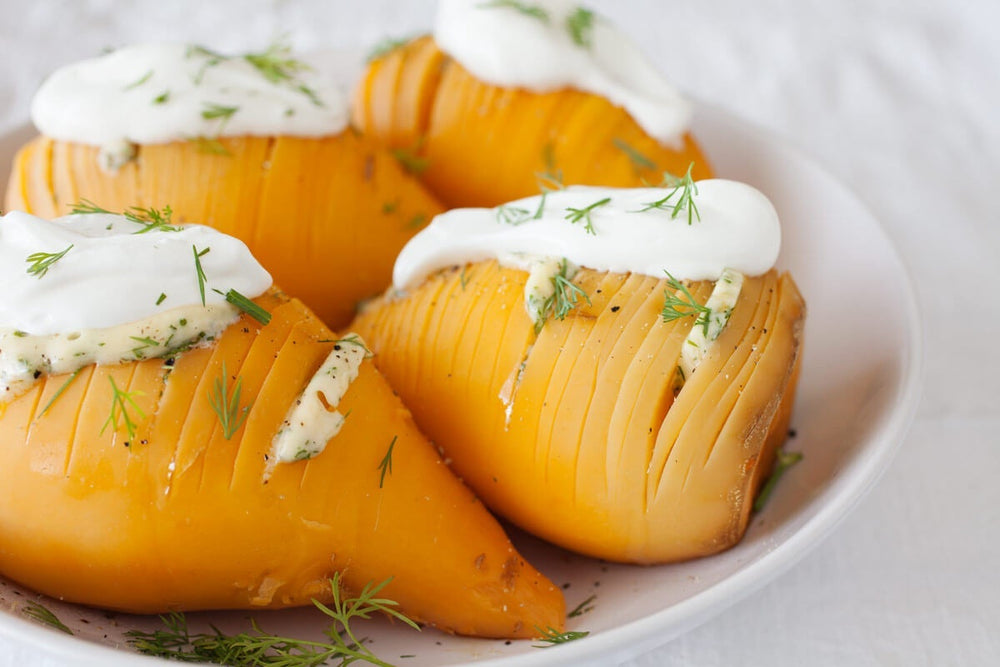 Hasselback Rutabagas