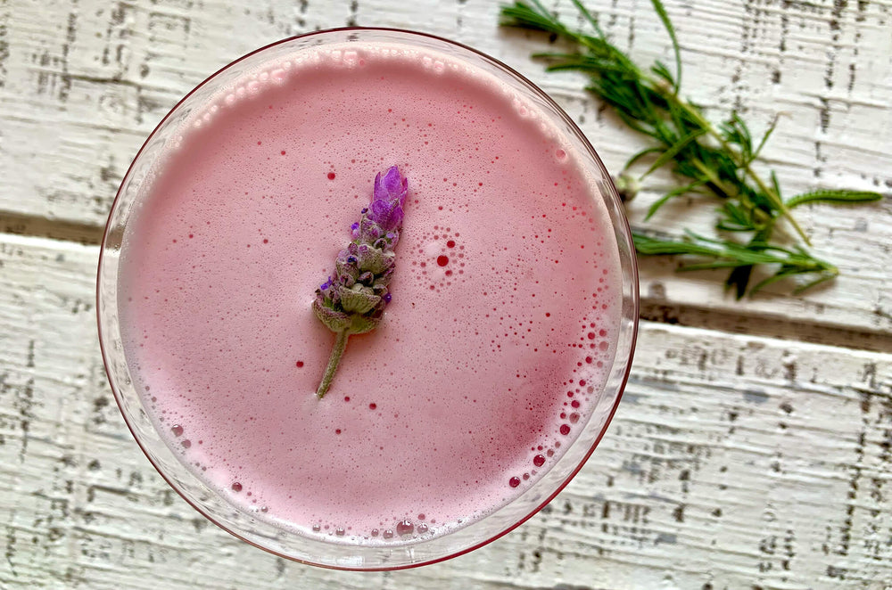Lavender Hibiscus Sour