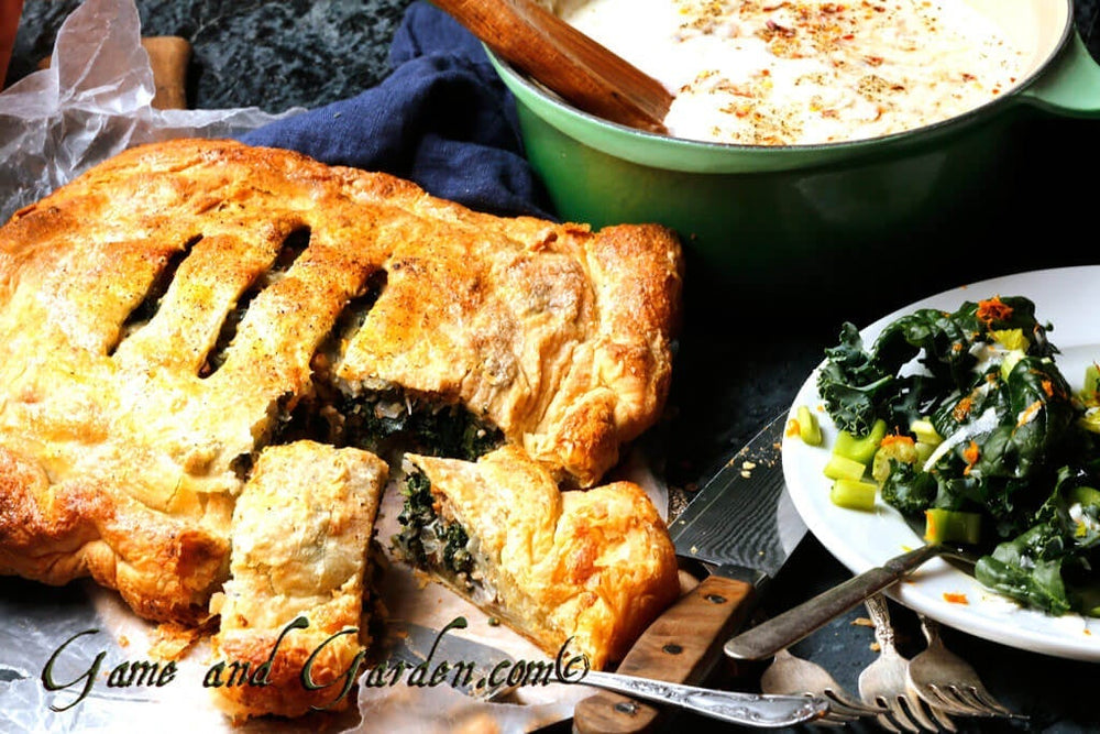 kale recipe: kale pastry for brunch