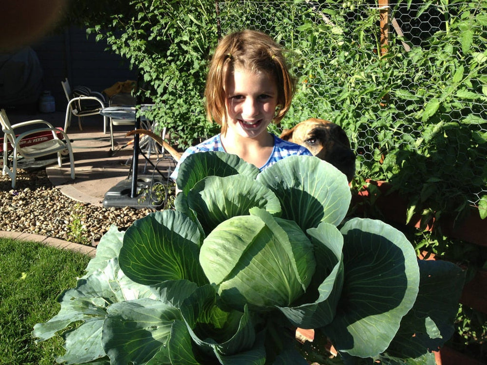 Kelly and Joey the Cabbage