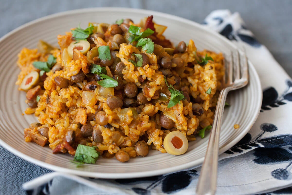 Authentic Puerto Rican Rice/Arroz Con Gandules Recipe - Average Guy Gourmet