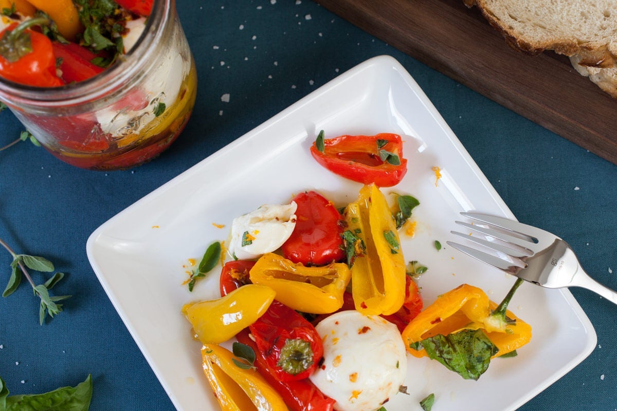 Marinated Sweet Peppers