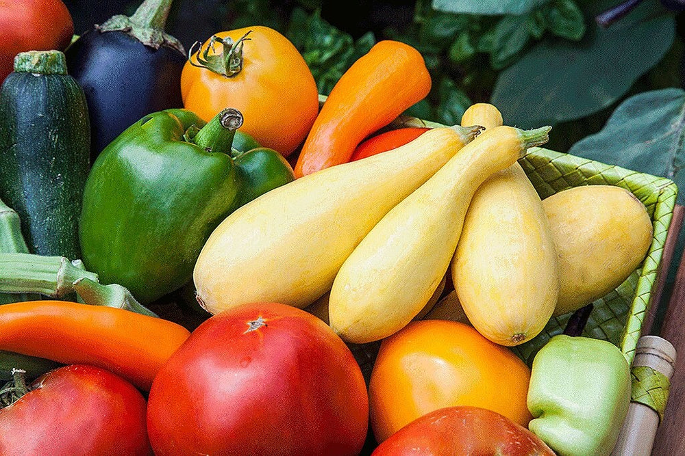 Are Heirloom Vegetables Better: mix of harvested vegetables