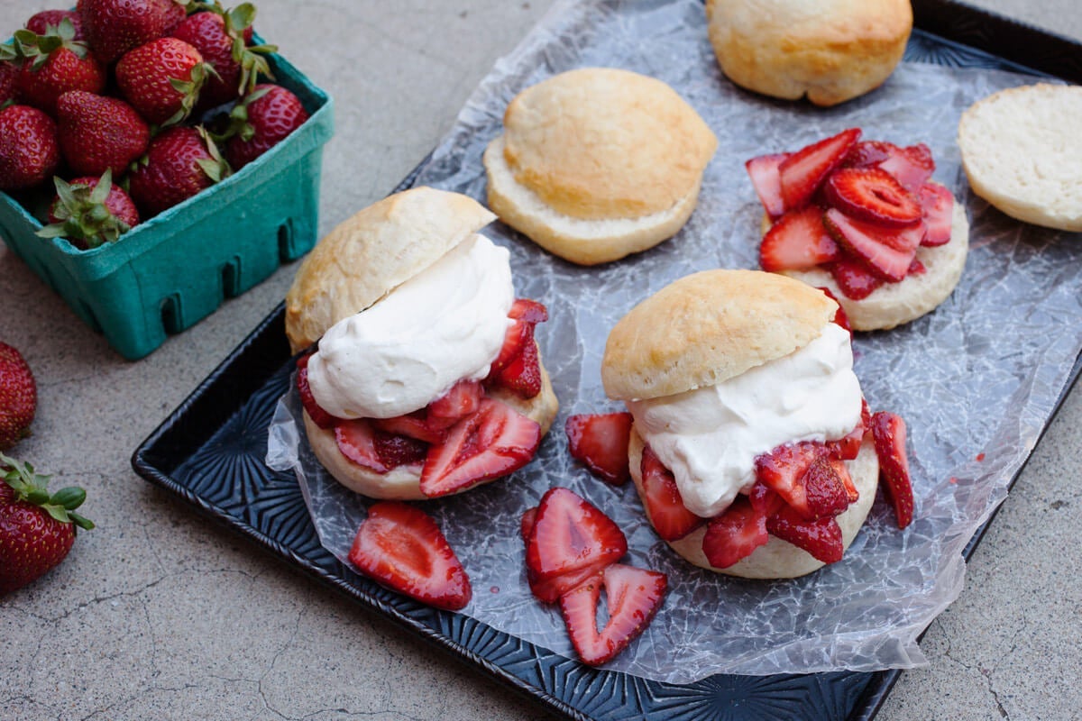 Old Fashioned Strawberry Shortcake