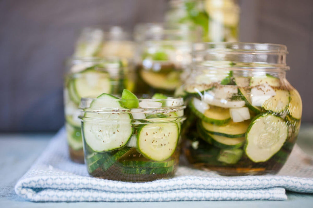 Refrigerator Cucumber Pickles