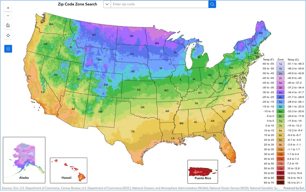 Find Your Garden Planting Zone