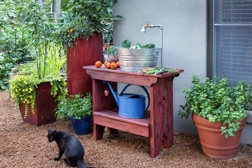 How To Build An Outdoor Sink