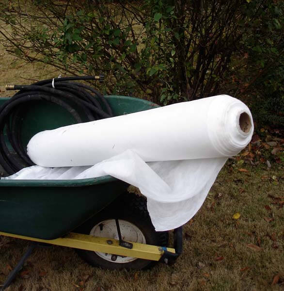 Buy row cover fabric in rolls.