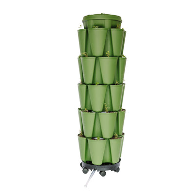 garden basix self watering planter Evergreen Basic All‑In‑One Planter Kit – Bonnie Plants
