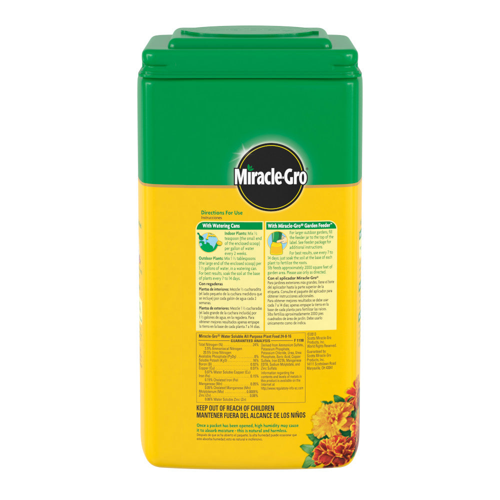 miracle-gro indoor plant food Miracle-Gro® Water Soluble All Purpose Plant Food 5LB – Bonnie Plants